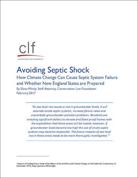 Avoiding Septic Shock - Conservation Law Foundation