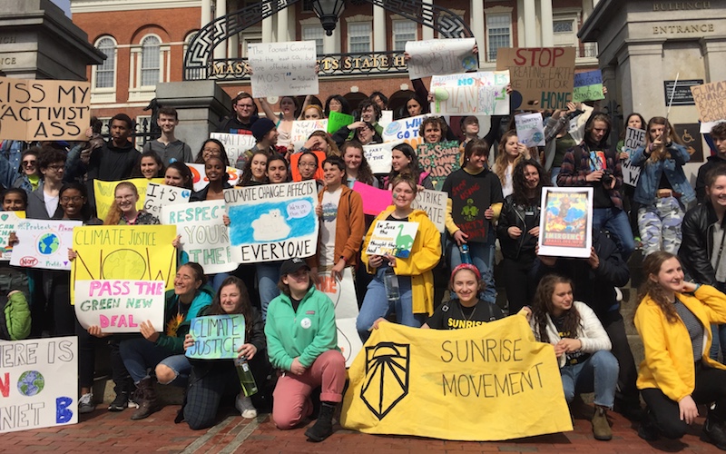 Youth around the country are taking to the streets to protest for climate action