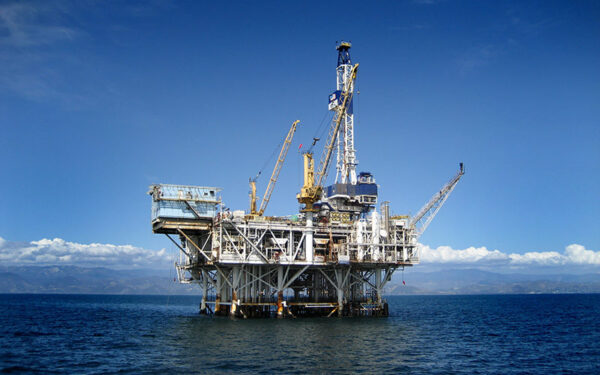 Offshore oil rig